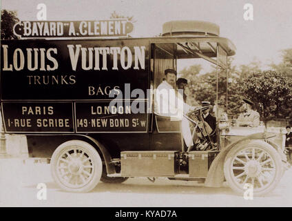 Véhicule de Transport Bayard-Clément III (1906) Stockfoto