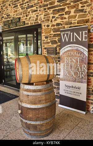 Seppeltsfield Winery in der bekannten Weinregion Barossa Valley, South Australia, Australien Stockfoto