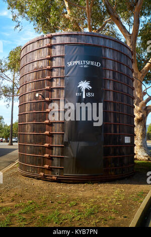 Seppeltsfield Winery in der bekannten Weinregion Barossa Valley, South Australia, Australien Stockfoto