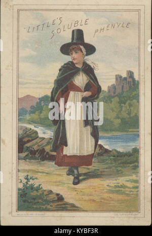 Morris, Little and Son war ein Unternehmen, das sich mit Produktion und Handwerkskunst beschäftigte und geschäftliche Praktiken und Industriegeschichte vom Ende des 19. Bis Anfang des 20. Jahrhunderts illustrierte. Stockfoto