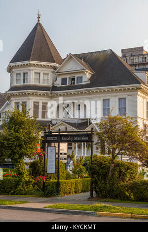 Die Pendray Inn und Tee Haus ehemals Gatsby Mansion in Victoria, Kanada Stockfoto