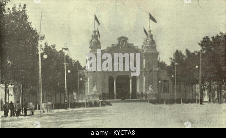 Palacio Central Exposición Industrias Madrileñas, Madrid, Luis Bellido 2 Stockfoto