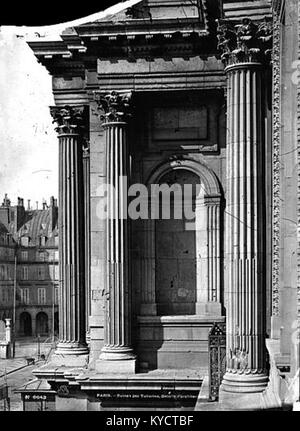 Palais des Tuileries - Ruinen - Paris - Médiathèque de l'architecture et du patrimoine - APMH 00006643 Stockfoto