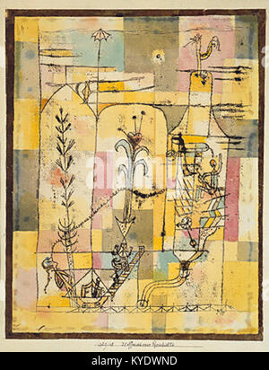 Märchen à la Hoffmann von Paul Klee 1921 Stockfoto