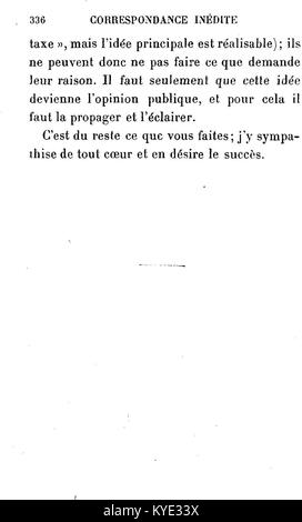 Ein Auszug aus Leo Tolstois unveröffentlichter Korrespondenz, in dem er seine Ansichten zur Moralphilosophie, zur menschlichen Natur und zu den Herausforderungen sozialer Reformen hervorhebt. Stockfoto