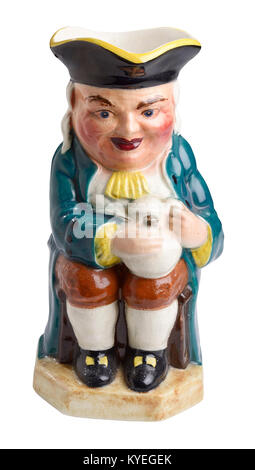 Keramik Toby Jug Stockfoto