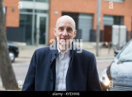 Baron Adonis, Andrew Adonis, kommt an der ITV Studios auf 'Peston am Sonntag', bewirtet durch Robert Peston angezeigt werden Stockfoto