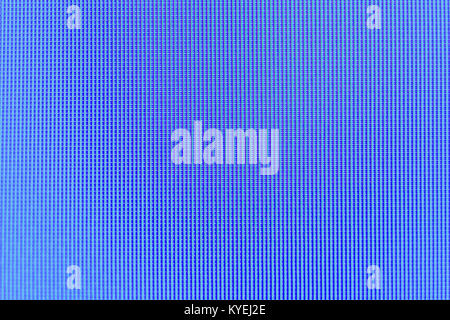 Blau abstrakten Monitor-LED-Bildschirm Textur Hintergrund Stockfoto