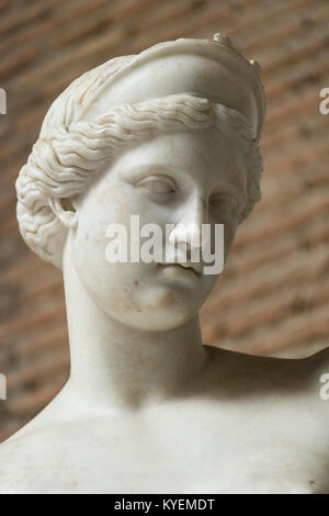 Neapel. Italien. Venus (Aphrodite) von Capua, römische Kopie eines griechischen Originals aus dem 4. vorchristlichen Jahrhundert. Museo Archeologico Nazionale di Napoli. Stockfoto