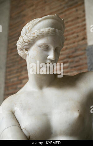 Neapel. Italien. Venus (Aphrodite) von Capua, römische Kopie eines griechischen Originals aus dem 4. vorchristlichen Jahrhundert. Museo Archeologico Nazionale di Napoli. Stockfoto