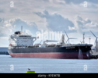 Britische Grund (Schiff, 2017) IMO 9683087 Hafen von Rotterdam pic 1. Stockfoto