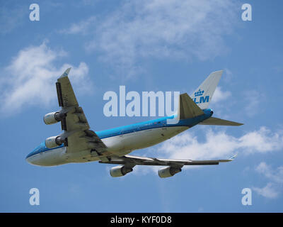 PH-BFC KLM Royal Dutch Airlines Boeing 747-406 (M) Abflug vom Flughafen Schiphol (AMS-EHAM), in den Niederlanden pic 1. Stockfoto