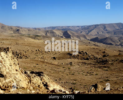 2292. Wadi Al Hasa, Tafila Reg, Jordanien Stockfoto