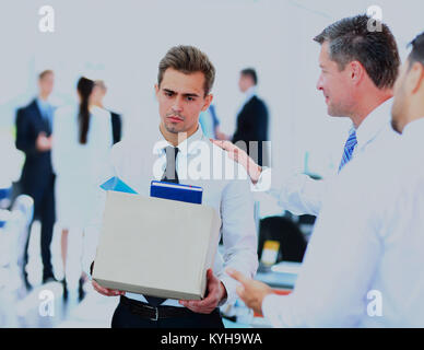 Unternehmer, die abgewiesen. Stockfoto