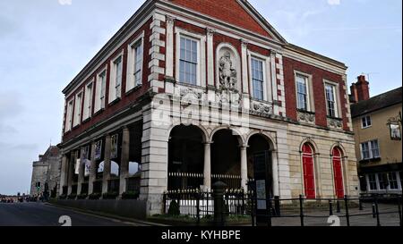 Die Guildhall Gebäude in Windsor High Street Stockfoto