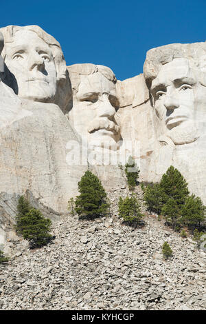 Mt. Rushmore National Monument, Black Hills, S. Dakota, USA, von Dominique Braud/Dembinsky Foto Assoc Stockfoto