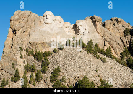 Mt. Rushmore National Monument, Black Hills, S. Dakota, USA, von Dominique Braud/Dembinsky Foto Assoc Stockfoto