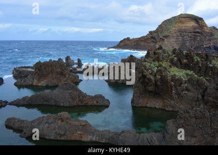 Lava Pools, Porto Moniz, Madeira Stockfoto