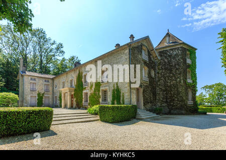 Frankreich, Haute-Marne (52), Colombey-les-Deux-Églises, La Boisserie, Maison de Charles de Gaulle // Frankreich, Haute-Marne, Vitry-le-François, der Stockfoto