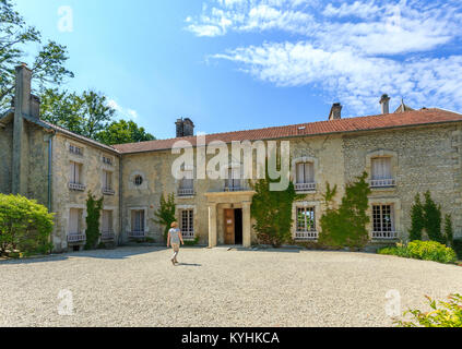 Frankreich, Haute-Marne (52), Colombey-les-Deux-Églises, La Boisserie, Maison de Charles de Gaulle // Frankreich, Haute-Marne, Vitry-le-François, der Stockfoto