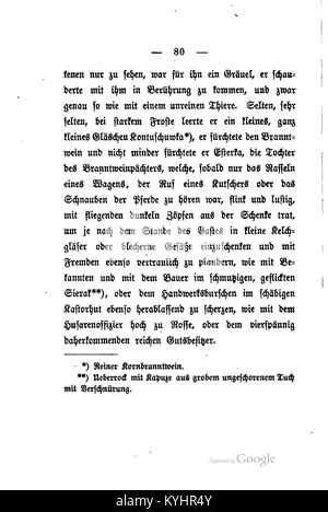 Eine Publikation von Leopold von Sacher-Masochs Judengeschichten aus dem 19. Jahrhundert, die literarische Werke und soziale Erzählungen aus dieser Zeit zeigt. Stockfoto