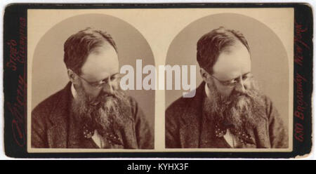 Sarony, Napoleon (1821-1896) - Wilkie Collins (1824-1889) im Jahre 1874 Stockfoto