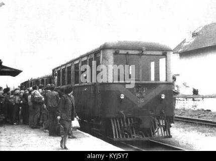 Stacja Koszalin Wąskotorowy, MBxd1, Lata 70 lub 80-te Stockfoto