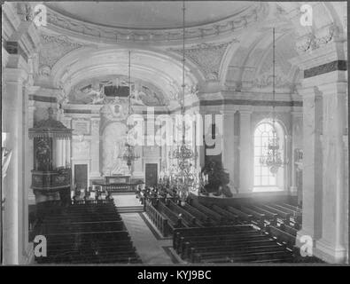 Stockholm, Adolf Fredriks kyrka - KMB-16000200106227 Stockfoto