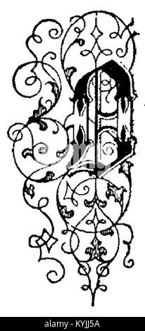 Bildausschnitt von Seite 110 der 1882 erschienenen Ausgabe von „Histoires des Canadiens-francais, 1608-1880, Band IV“ von Francois-Xavier Garneau und anderen Historikern in Québec, die die französisch-kanadische Geschichte über fast drei Jahrhunderte dokumentieren. Stockfoto