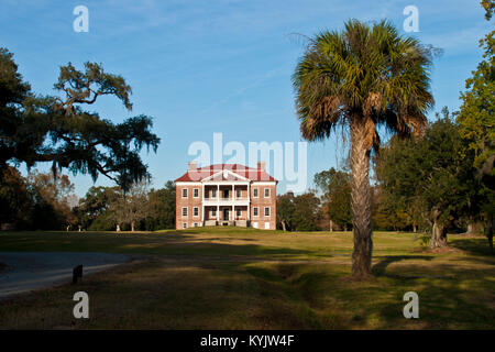 South Carolina, Charleston, Drayton Hall Plantation, Stockfoto