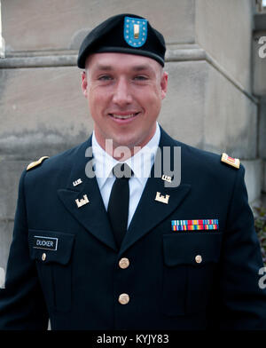 Die neueste Absolventen des Kentucky Army National Guard Officer Candidate School und Warrant Officer Candidate School. Stockfoto