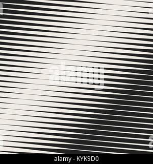 Halbton Textur aus schwarzen Linien mit unterschiedlicher Breite und Form. Geeignet für Logo oder andere Design Stock Vektor