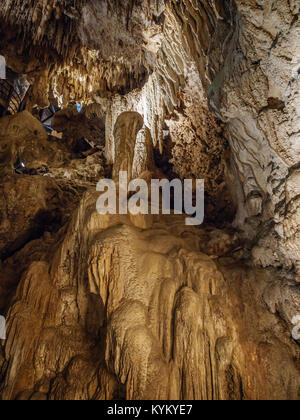 Schöne ngilgi Höhle yallingup Western Australia Stockfoto