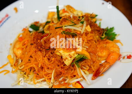 Berühmte Thipsamai restaurant Pad Stockfoto