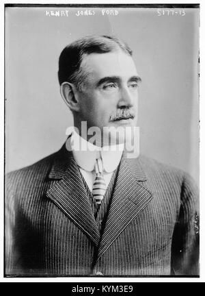 Historisches Foto von Henry Jones Ford, aufgenommen an verschiedenen Orten wie Cheyenne, Kingston, Milwaukie und Oklahoma City. Das Bild ist Teil einer Sammlung, die die frühe amerikanische Geschichte und verschiedene Städte aus dem frühen 20. Jahrhundert dokumentiert. Stockfoto