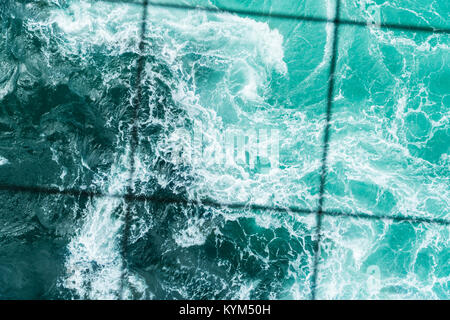Whirlpools anzeigen aus Uzunomichi, Naruto Stadt, Präfektur Tokushima, Japan. Stockfoto