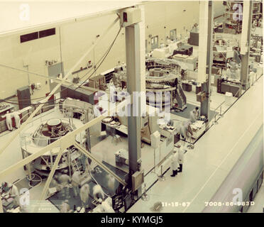 Ein Weltraumfoto aus der Serie 08, das einen Moment der Weltraumforschung einfängt. Das Bild zeigt ein bedeutendes Ereignis oder eine bedeutende Ansicht im Kontext der wissenschaftlichen Raumfahrtforschung. Stockfoto