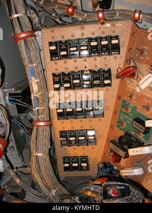 Foto von der Project Mercury Mission, die einen Moment aus dem ersten bemannten Raumfahrtprogramm der Vereinigten Staaten zeigt. Dieses Bild zeigt einen bedeutenden Erfolg bei der Weltraumforschung in den 1960er Jahren Stockfoto