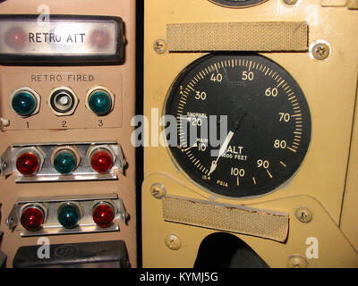 Ein Bild aus dem Projekt Mercury, das einen bedeutenden Moment der frühen US-Raumfahrt in den 1960er Jahren zeigt und die technologischen Fortschritte der Mission hervorhebt. Stockfoto