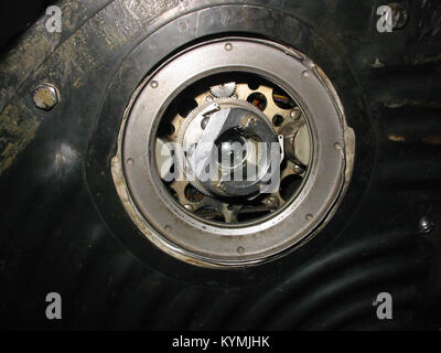 Ein Bild aus dem Projekt Mercury, das das frühe amerikanische Raumfahrtprogramm und seine historischen Bemühungen in der Weltraumforschung zeigt. Stockfoto