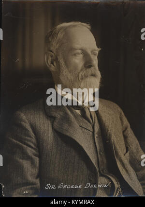 Porträt von George Howard Darwin (1845-1912), Mathematiker und Astronom 2550753781 o Stockfoto