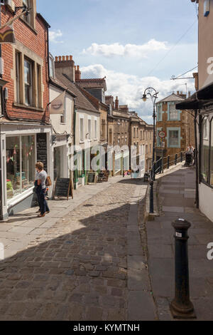 St Catherine Hill, Frome, Somerset, England, Großbritannien Stockfoto