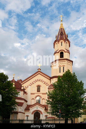 St. Nikolaus Kirche in Vilnius Stockfoto