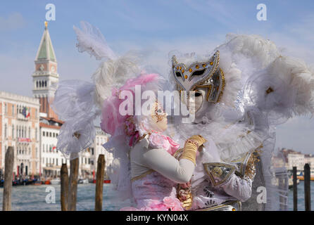 Karneval in Venedig, Karneval in Venedig Stockfoto