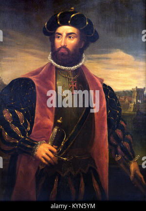 Vasco da Gama, portugiesischer Explorer Stockfoto