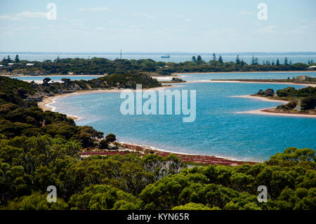 Rosa See - Rottnest Island - Australien Stockfoto