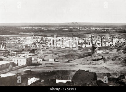 Ein Blick auf Kairo, Ägypten C. 1920. Von den Wundern der Welt, veröffentlicht C 1920. Stockfoto