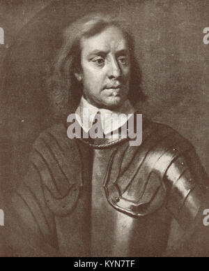 Oliver Cromwell, 1599-1658 Stockfoto