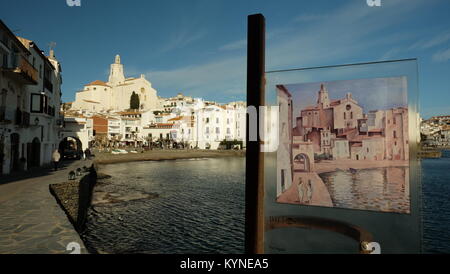 Port Alguer, Salvador Dali Stockfoto