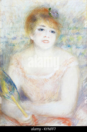 Pierre Auguste Renoir - Mlle. Jeanne Samary Stockfoto